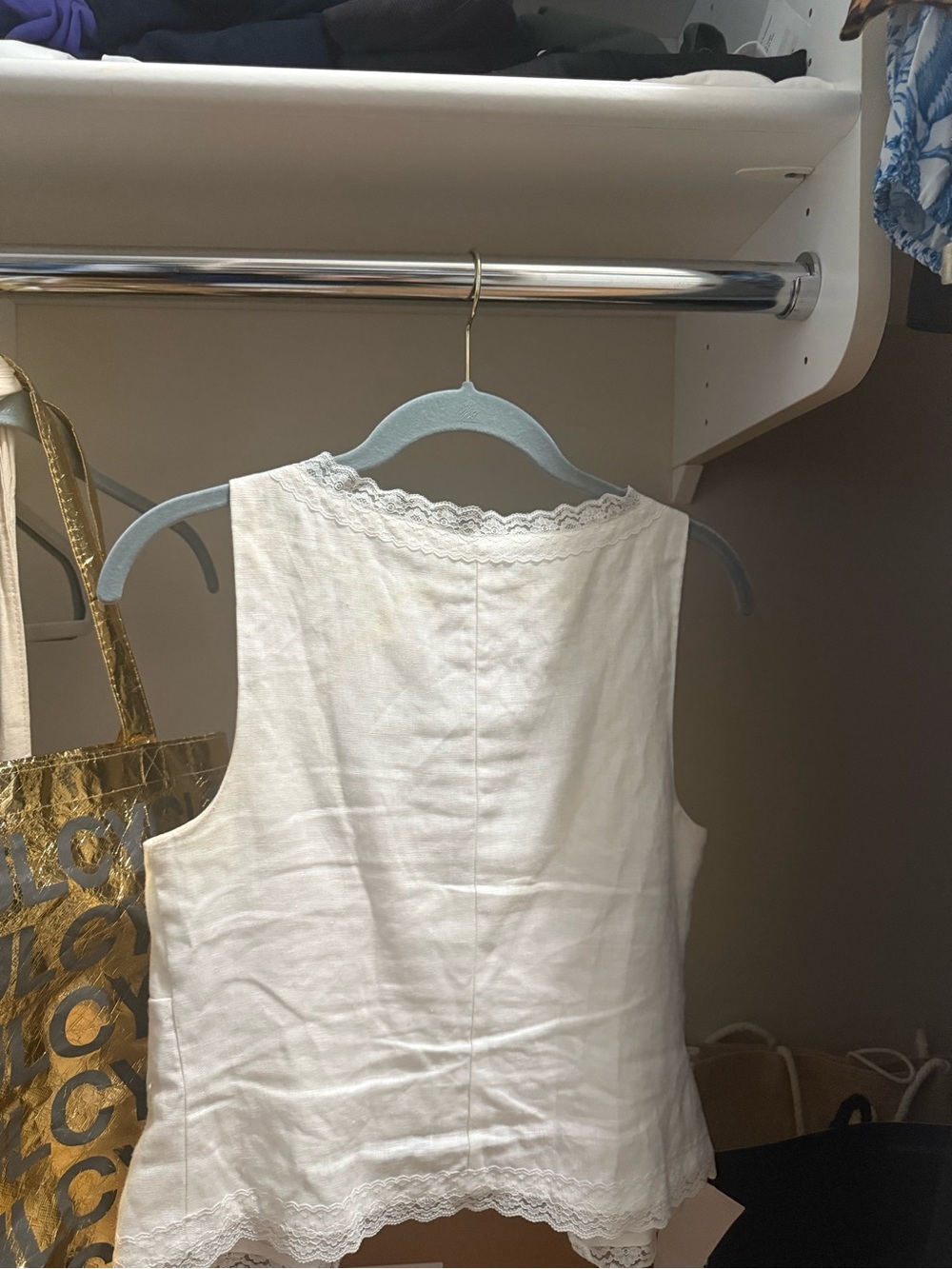 REFORMATION ROSALIE LINEN TOP - Picture 8 of 10
